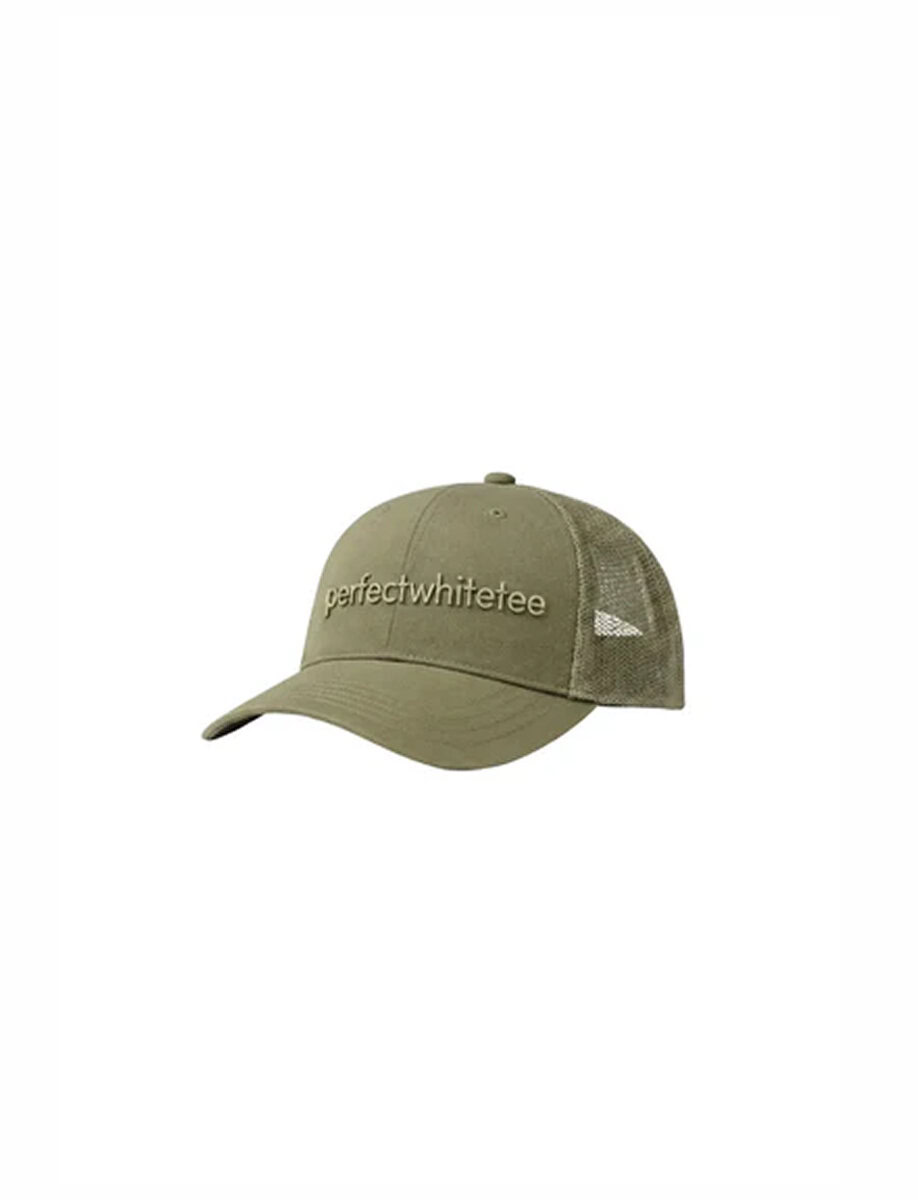 PERFECT WHITE TEE HAT | ARMY