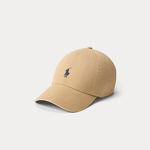COTTON CHINO BALL CAP | KHAKI