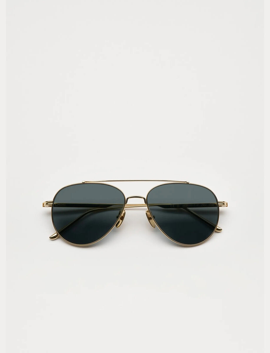 SUNGLASSES СС TITAN PILOT | GOLD