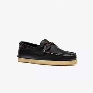 CLARKS GODNEY BOAT | BLACK