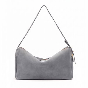 TROUSSE LARGE SUEDE | GREY