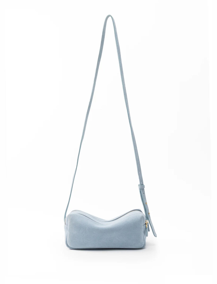 MINI TROUSSE SUEDE | LIGHT BLUE
