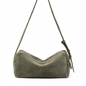 TROUSSE SUEDE | KHAKI