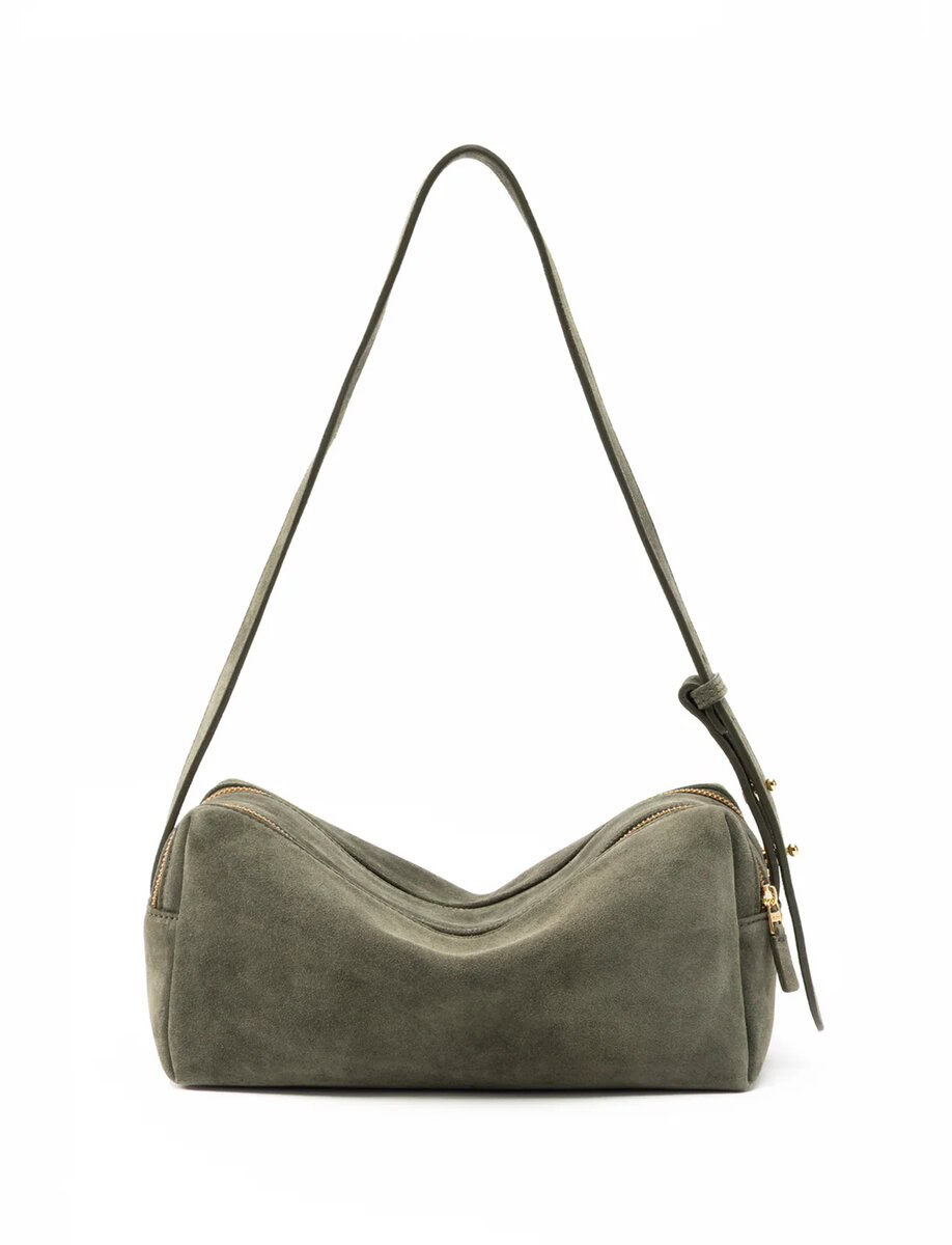TROUSSE SUEDE | KHAKI