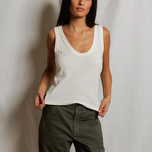 VICKY HEMP COTTON TANK TOP