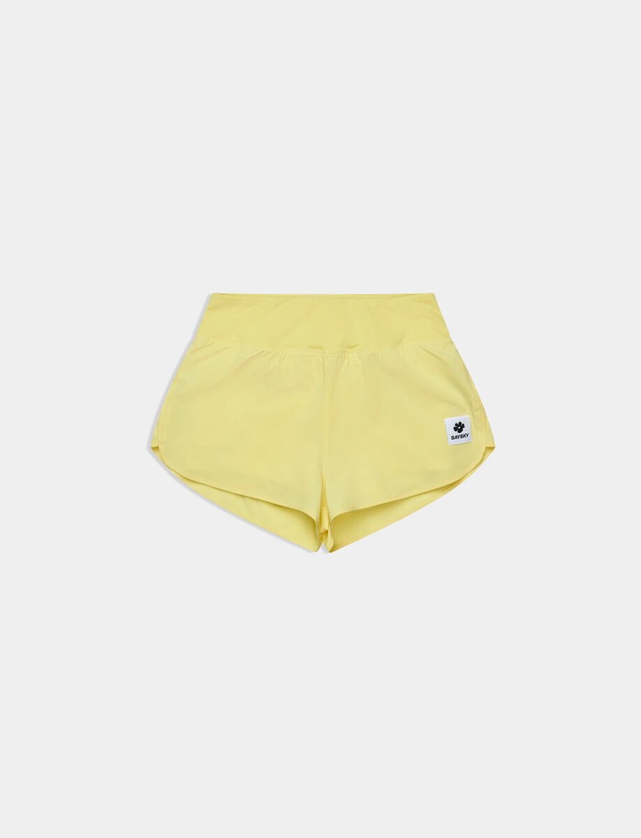 W FLOWER PACE SHORTS | YELLOW