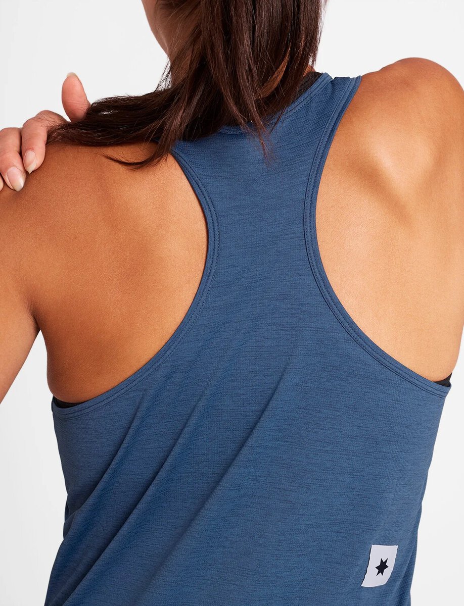 LOGO COMBAT PRO SINGLET TANK | BLUE – תמונה 3