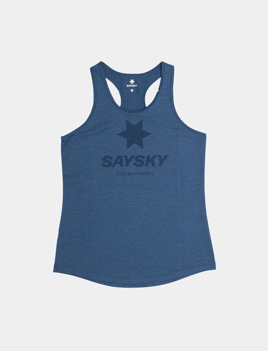 LOGO COMBAT PRO SINGLET TANK | BLUE