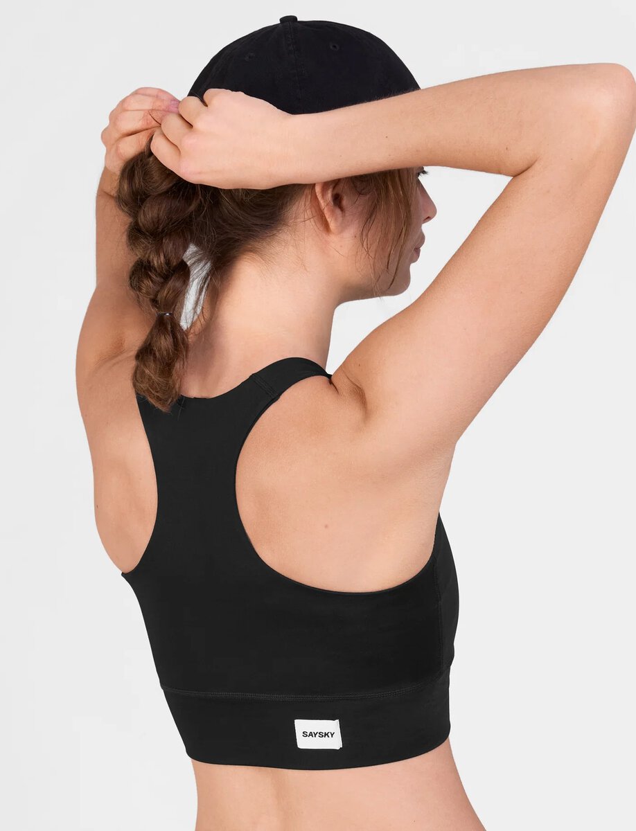 MOTION SPORTS BRA | BLACK – תמונה 3