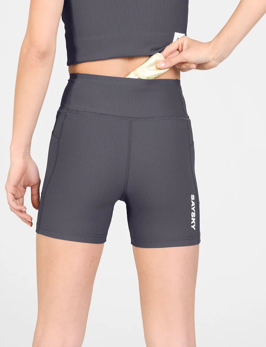 COMBAT+ RIB SHORT TIGHTS | GREY – תמונה 5