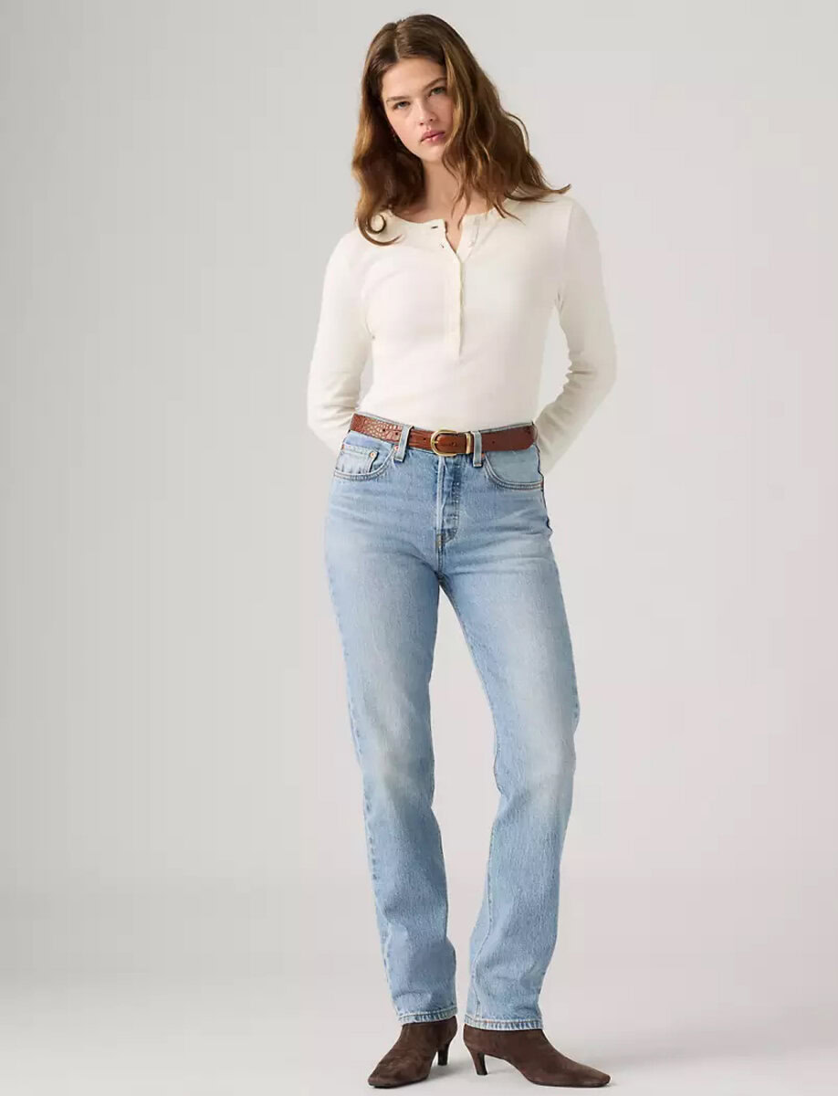 ORIGINAL FIT JEANS 501 | LAZY FRAME MEDIUM WASH
