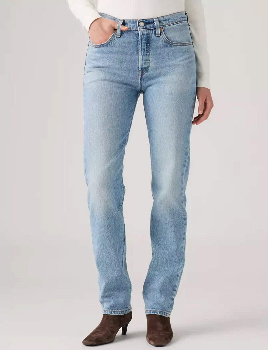 ORIGINAL FIT JEANS 501 | LAZY FRAME MEDIUM WASH – תמונה 2