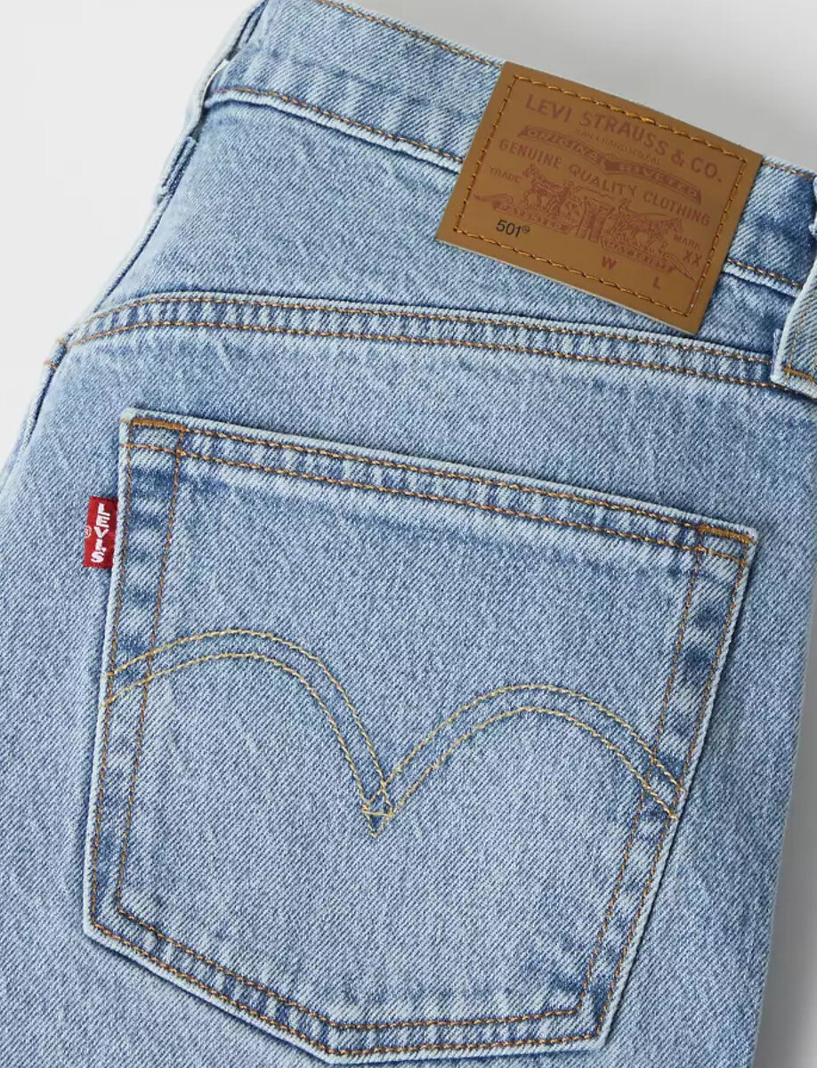 ORIGINAL FIT JEANS 501 | LAZY FRAME MEDIUM WASH – תמונה 7