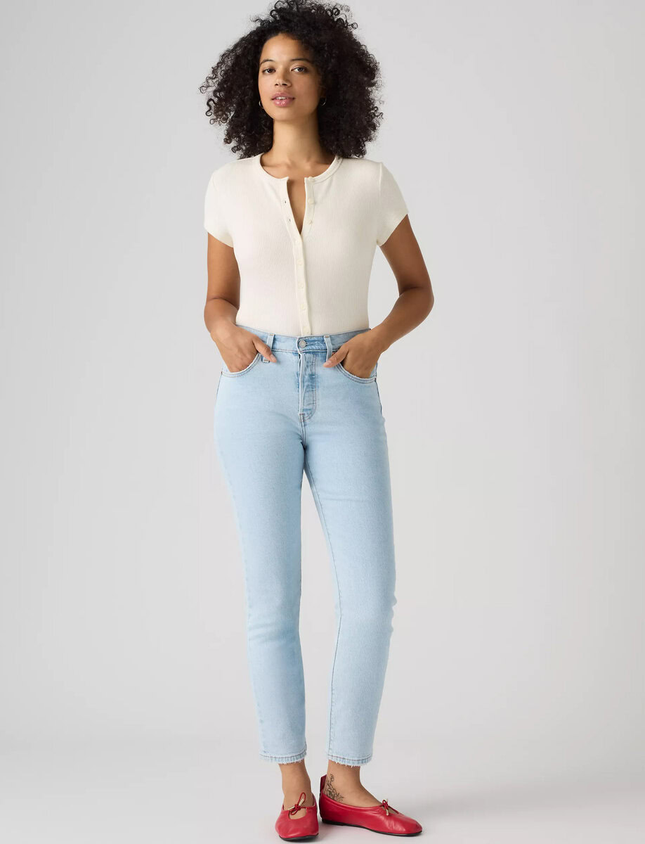 ORIGINAL 501 CROPPED JEANS | LIGHT WASH