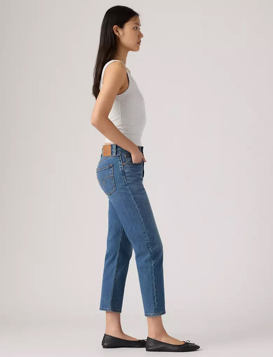 ORIGINAL 501 CROPPED JEANS | MEDIUM WASH – תמונה 2