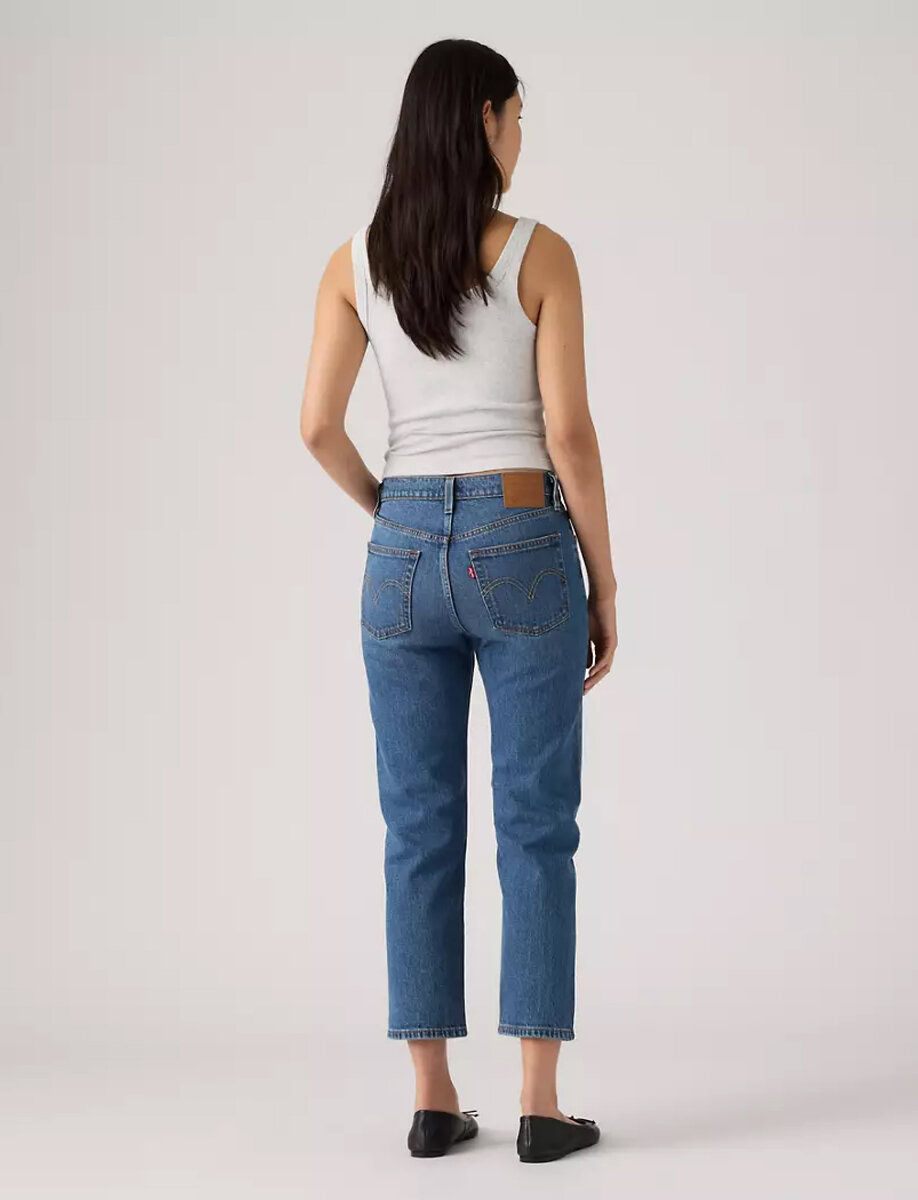 ORIGINAL 501 CROPPED JEANS | MEDIUM WASH – תמונה 3