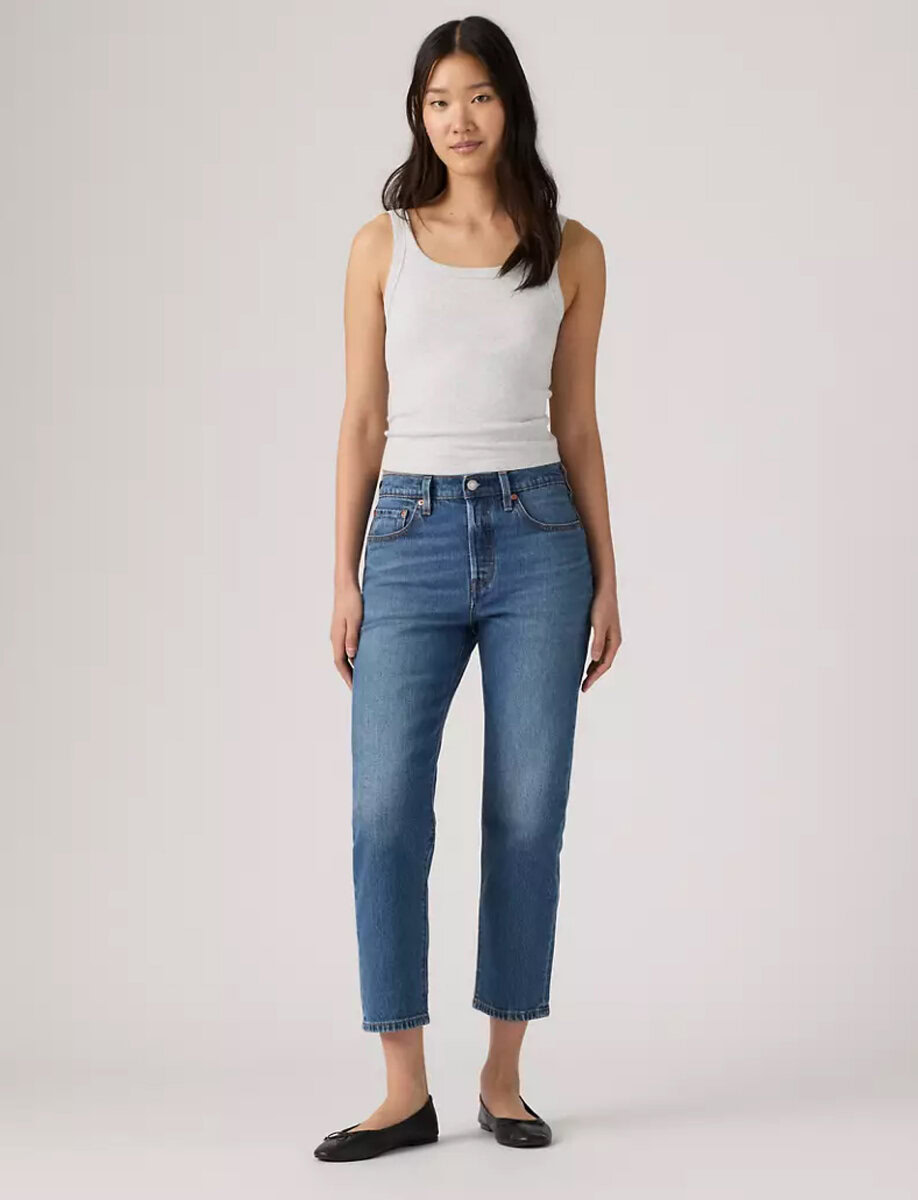 ORIGINAL 501 CROPPED JEANS | MEDIUM WASH – תמונה 5