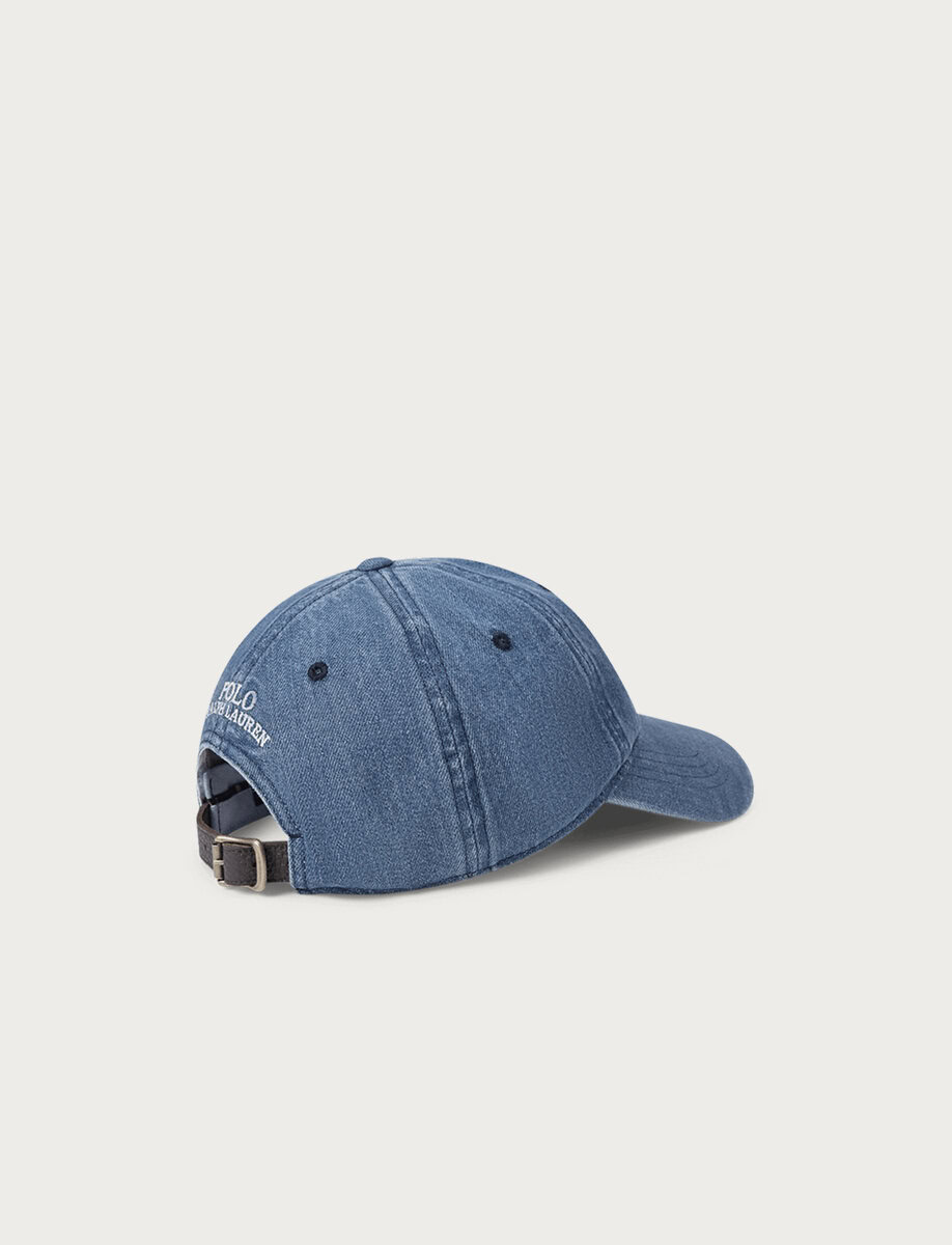 DENIM BALL CAP | INDIGO – תמונה 2