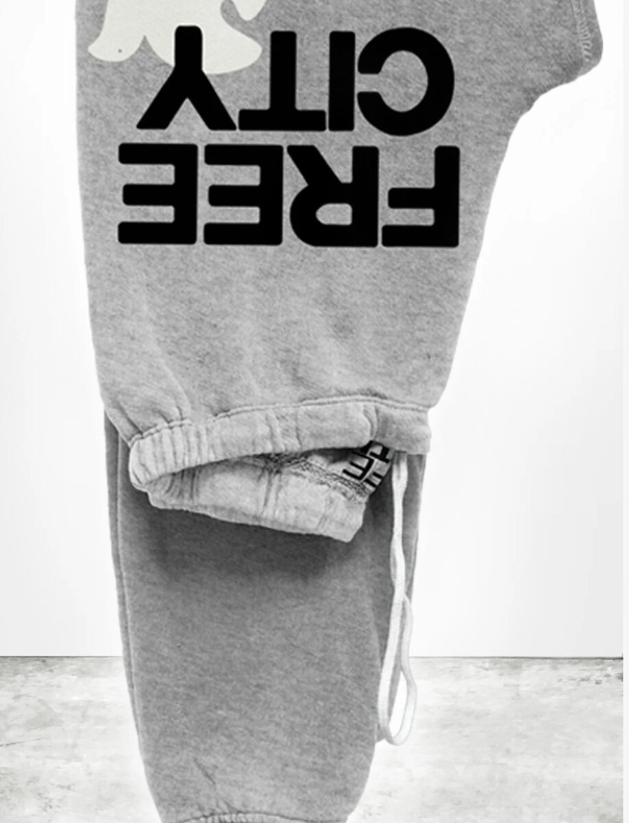 LARGE SWEATPANT | HEATHER CREAM