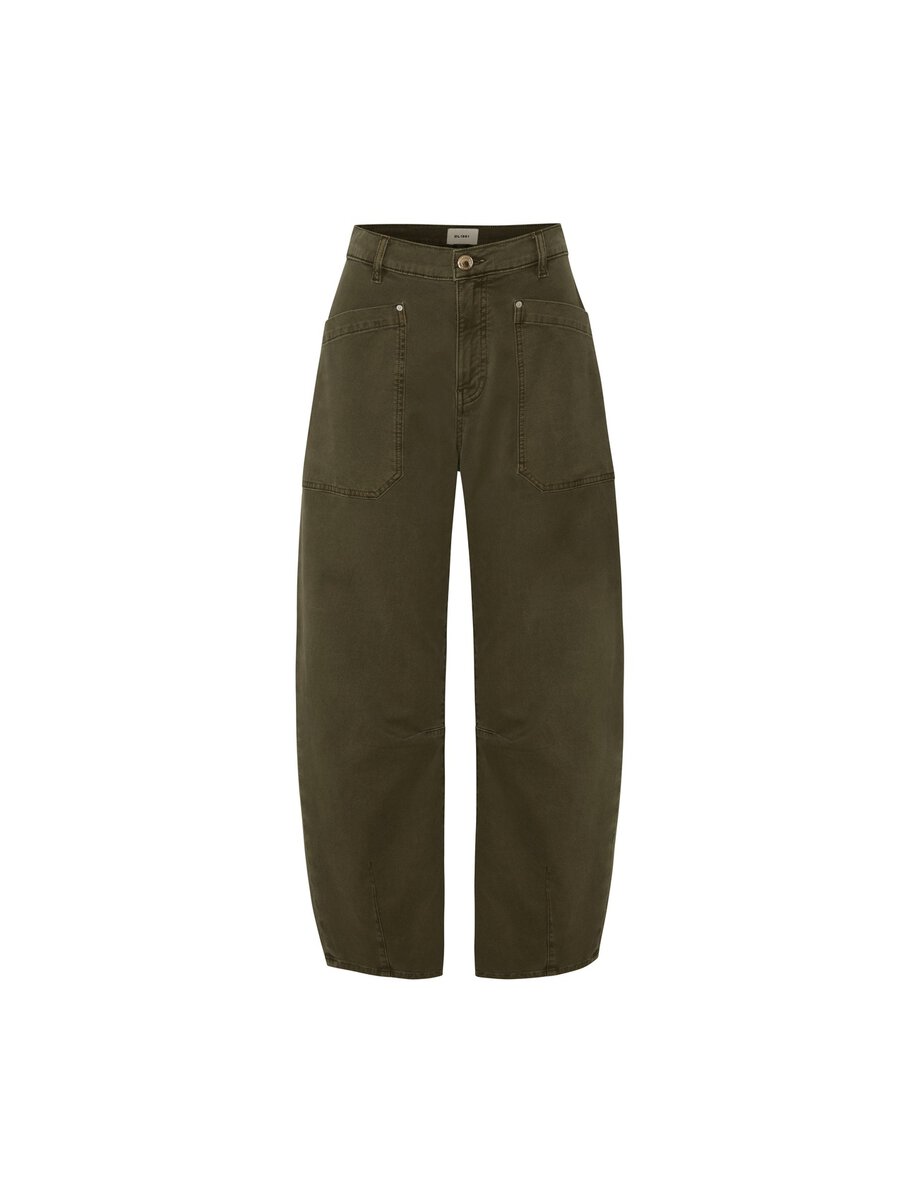 BILIE EASY BARREL PANTS | PINE