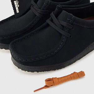 CLARKS WALLABEE | BLACK