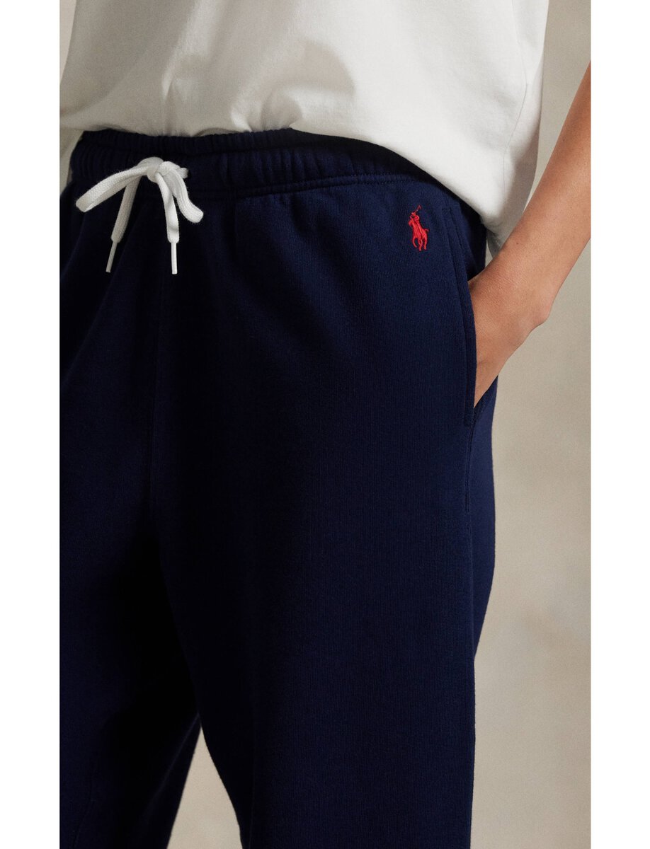 FLEECE DRAWSTRING SWEATPANT | NAVY – תמונה 3
