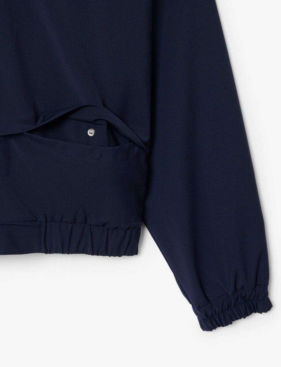 OVERSIZED TRACK JACKET | NAVY BLUE – תמונה 6