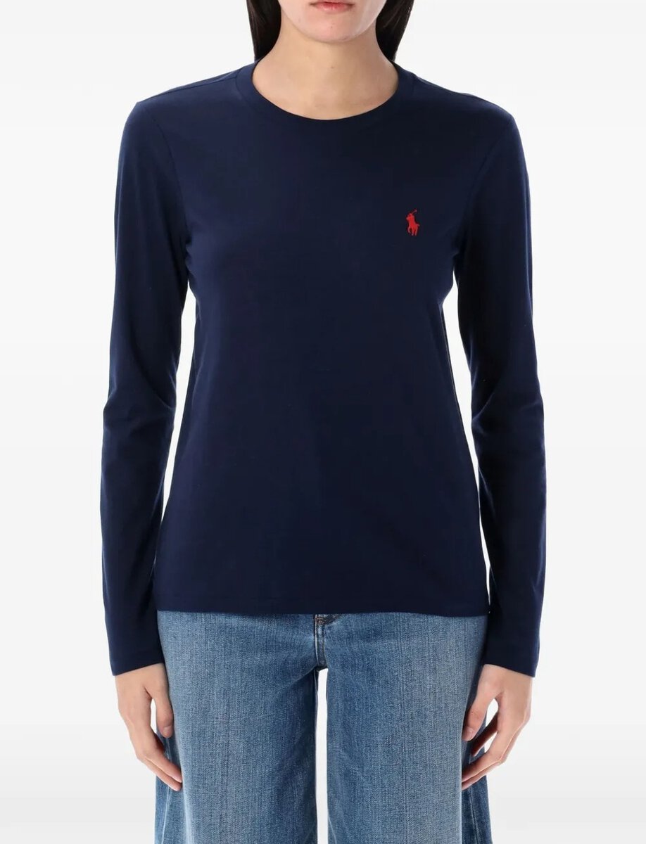 LONG-SLEEVE T-SHIRT | NAVY