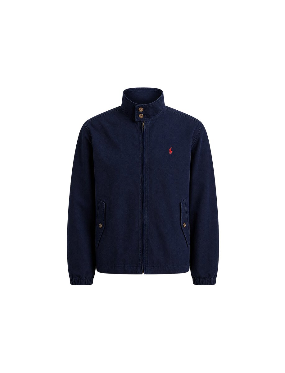 COTTON CANVAS JACKET | BLUE