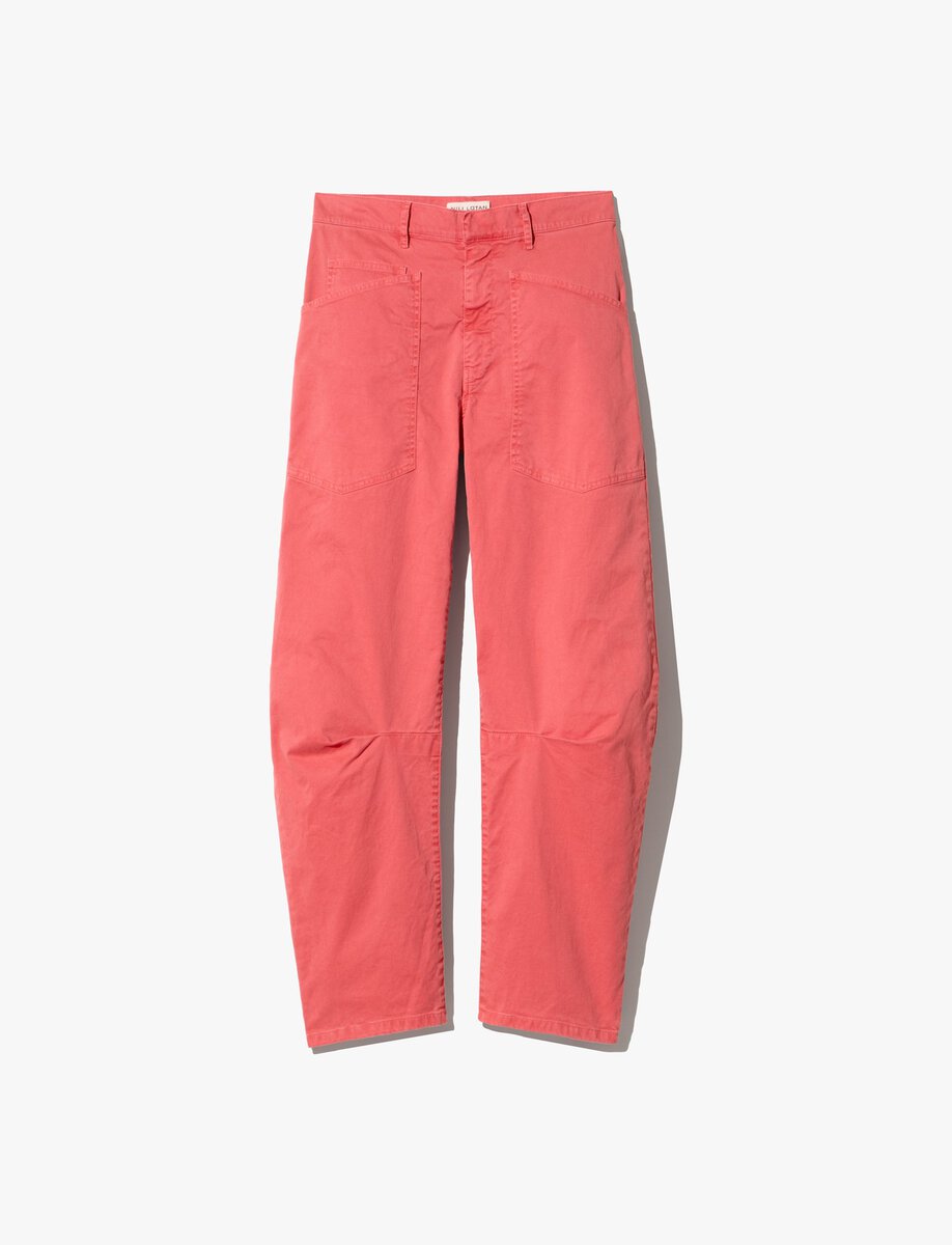 SHON COTTON PANT | FADED RED