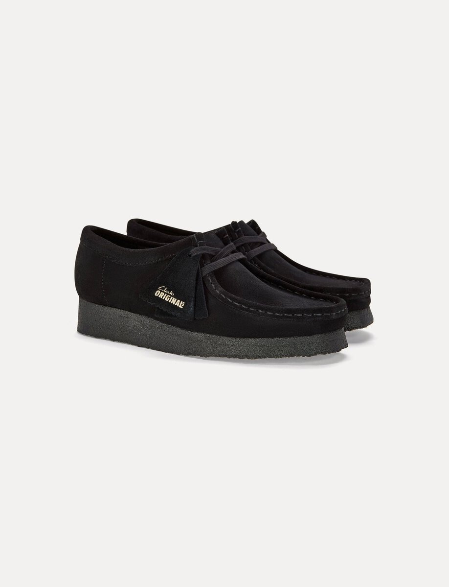 CLARKS WALLABEE | BLACK – תמונה 6