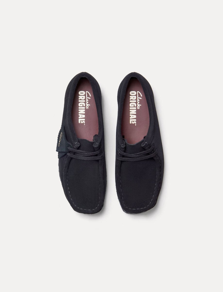 CLARKS WALLABEE | BLACK – תמונה 3