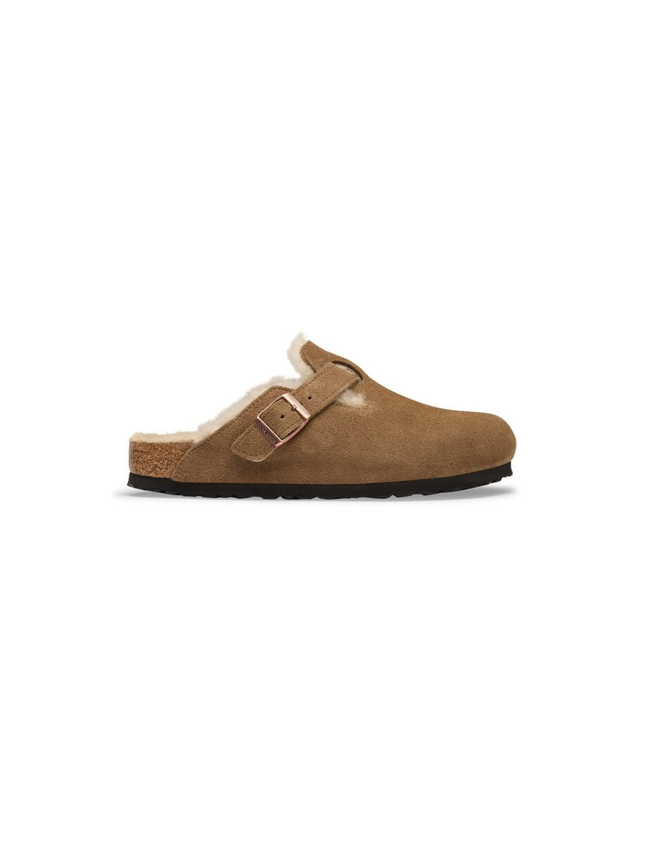 BOSTON SHEARLING SUEDE LEATHER | DARK TEA