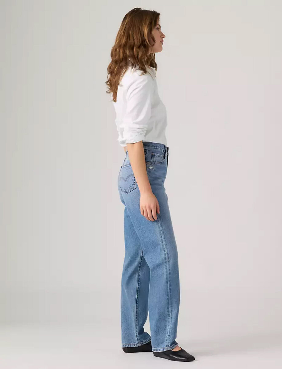 EASY DAD JEAN | MEDIUM WASH – תמונה 6