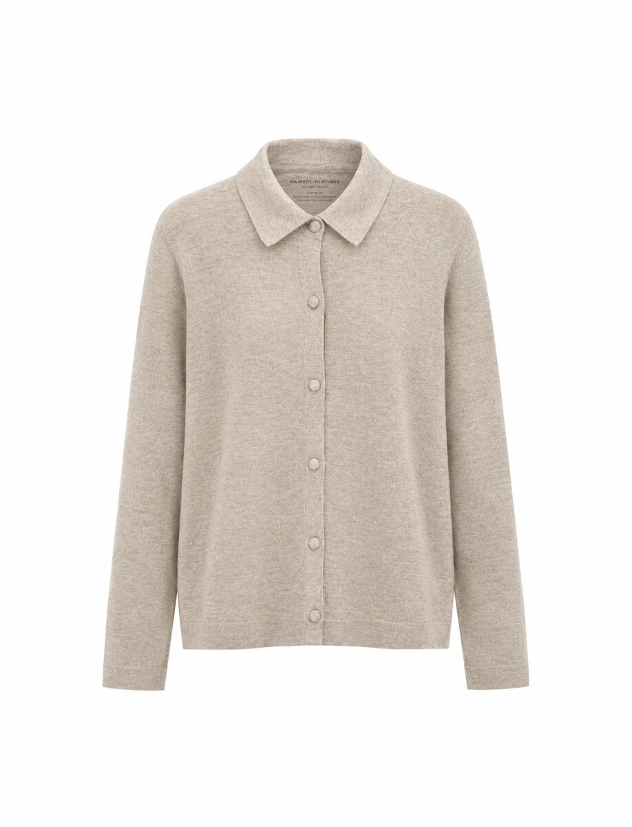 CASHMERE SHIRT | DESERT
