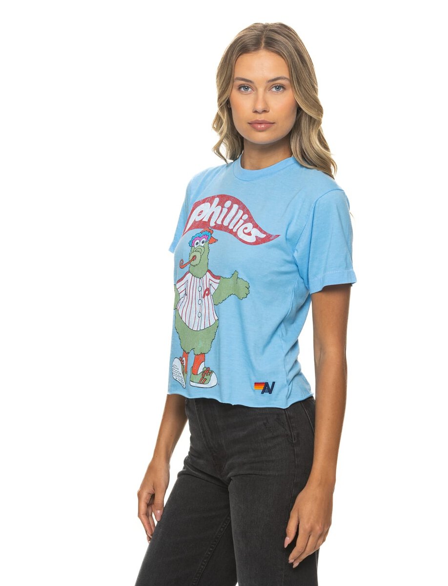 PHILLIES FANATIC BOYFRIEND TEE | SKY – תמונה 2