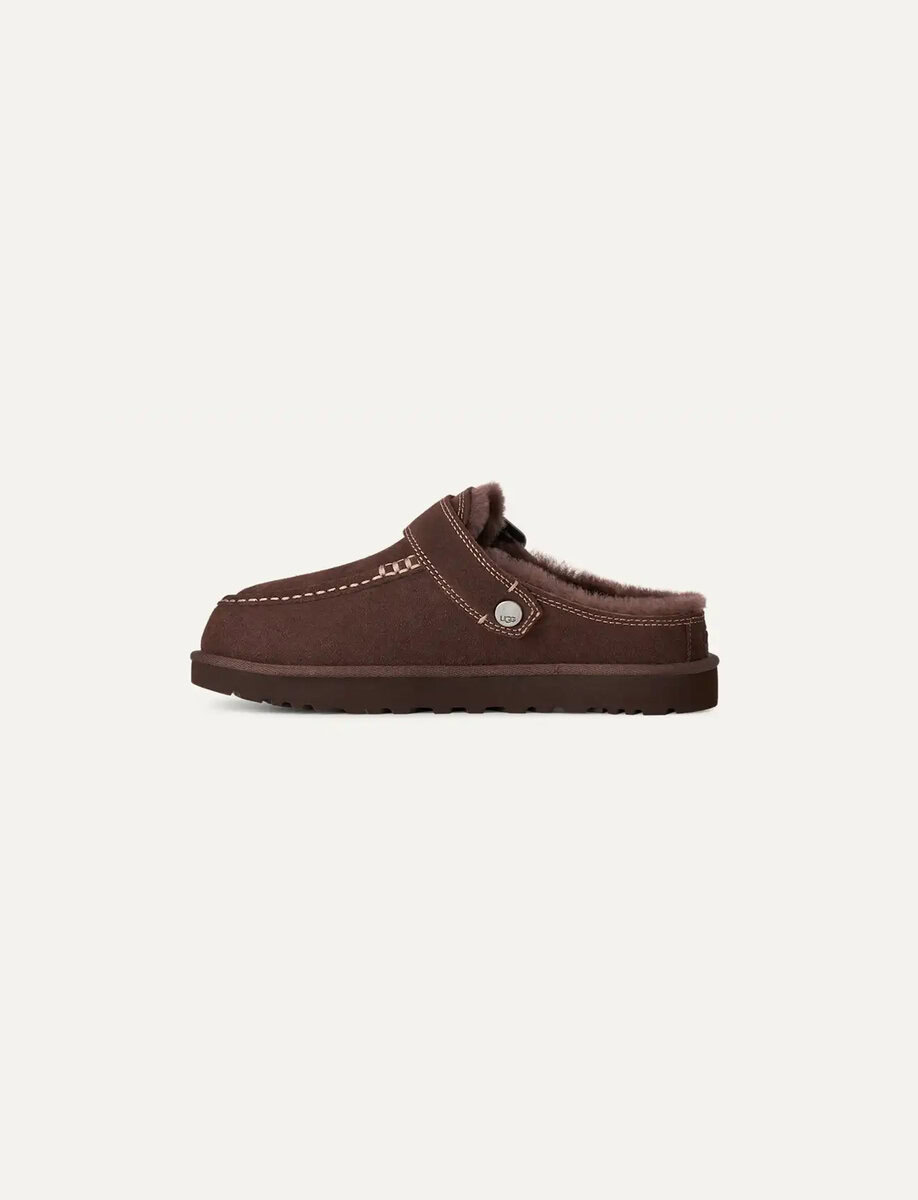 GOLDENSTAR EVELINA CLOG | BURNT CEDAR – תמונה 3
