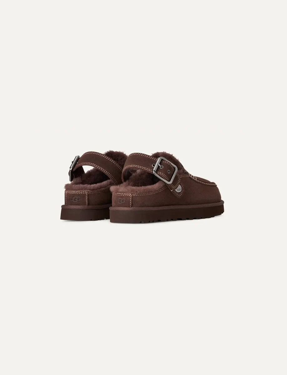 GOLDENSTAR EVELINA CLOG | BURNT CEDAR – תמונה 4