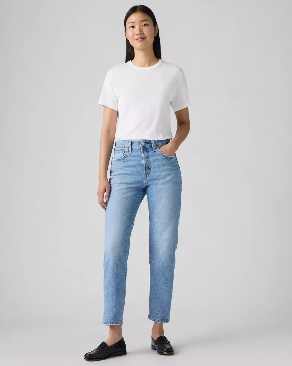 CROP JEANS 501