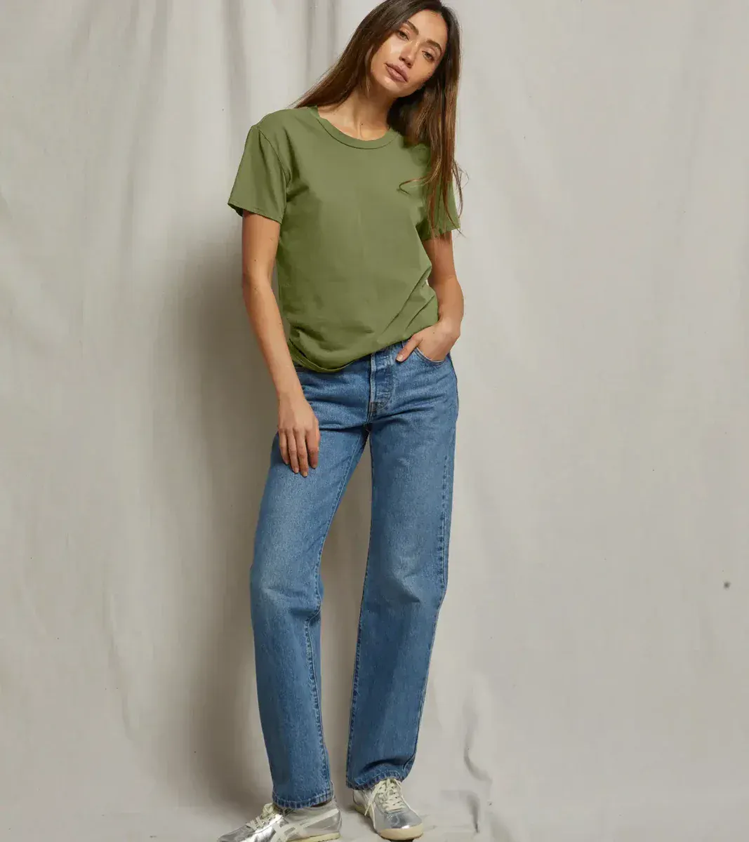 HARLEY COTTON BOXY CREW TEE