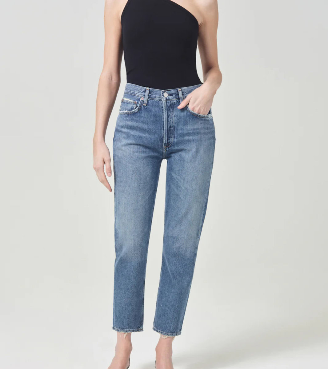 RILEY CROP HIGH RISE STRAIGHT