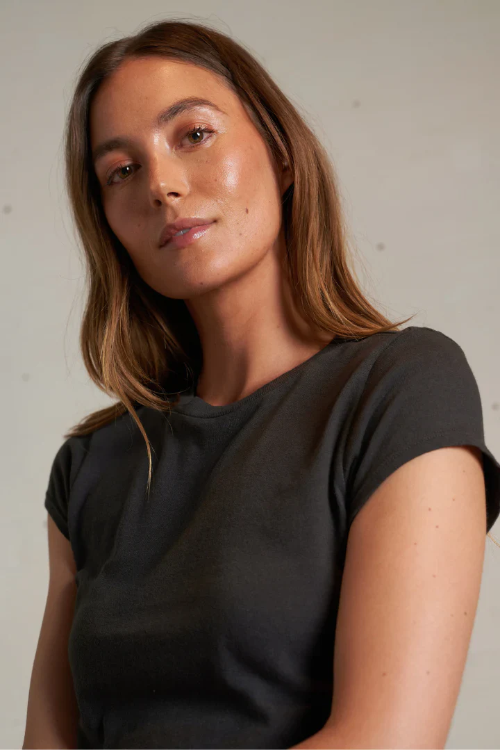 SHERYL RECYCLED COTTON BABY TEE – תמונה 13