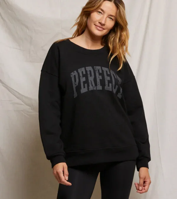PERFECT COTTON SWEATSHIRT