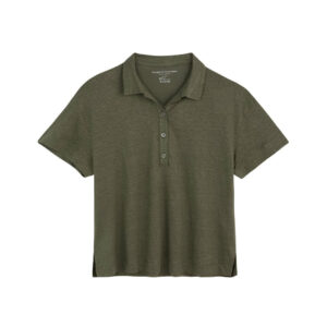 SHORT SLEEVE LINEN POLO