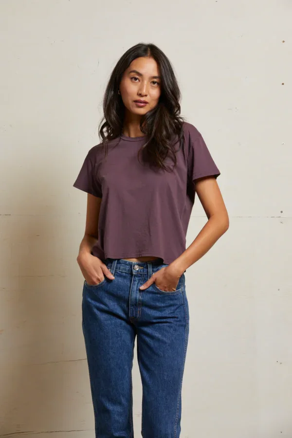 HARLEY COTTON BOXY CREW TEE