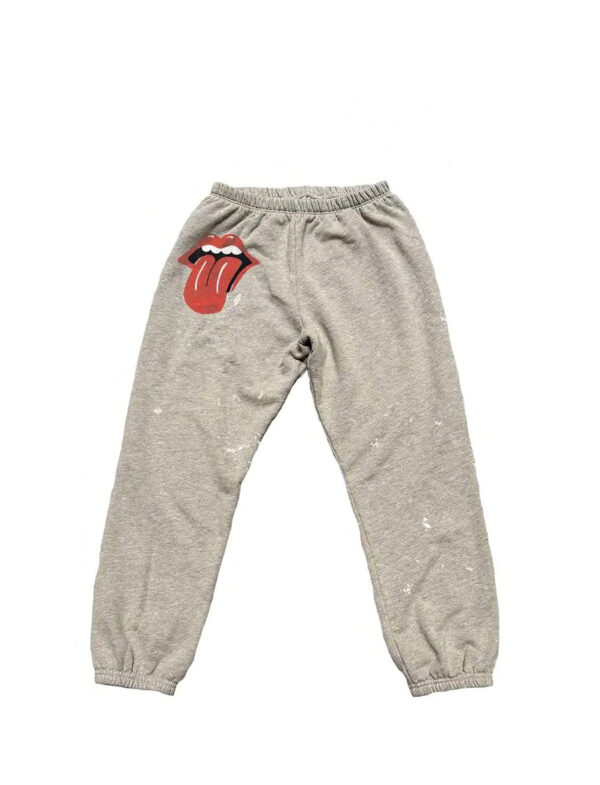 ROLLING STONES PAINTED SWEATPANTS