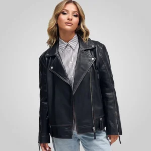 HARPER LEATHER JACKET