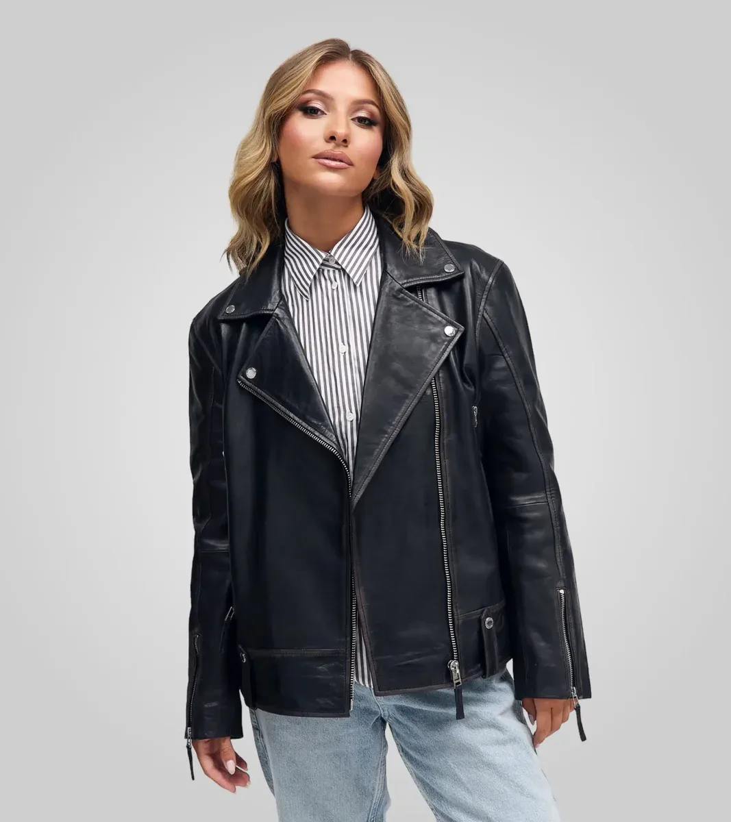 HARPER LEATHER JACKET