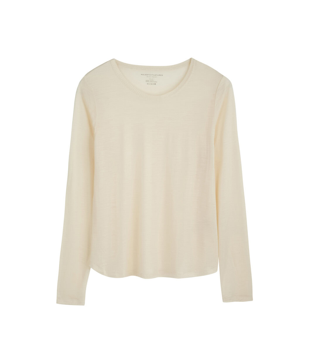 ROUND NECK LONG SLEEVE SHIRT