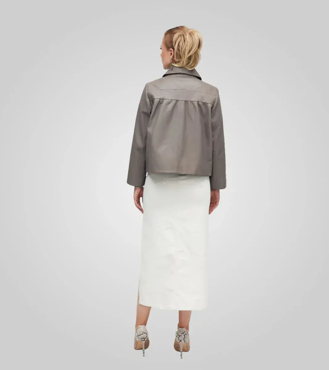 MARLEY LEATHER JACKET – תמונה 3